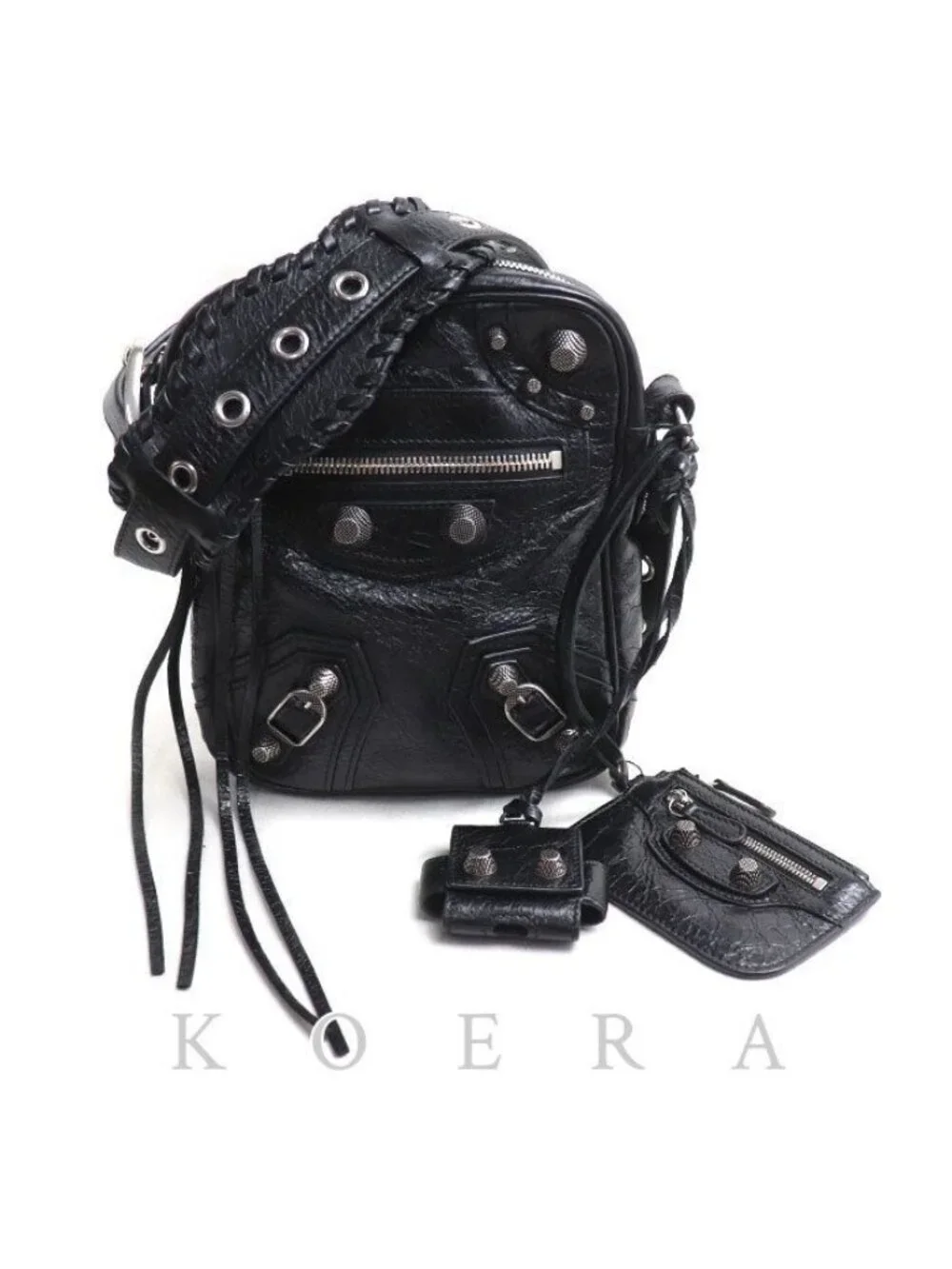 Balenciaga Le Cagole Shoulder Bag Black